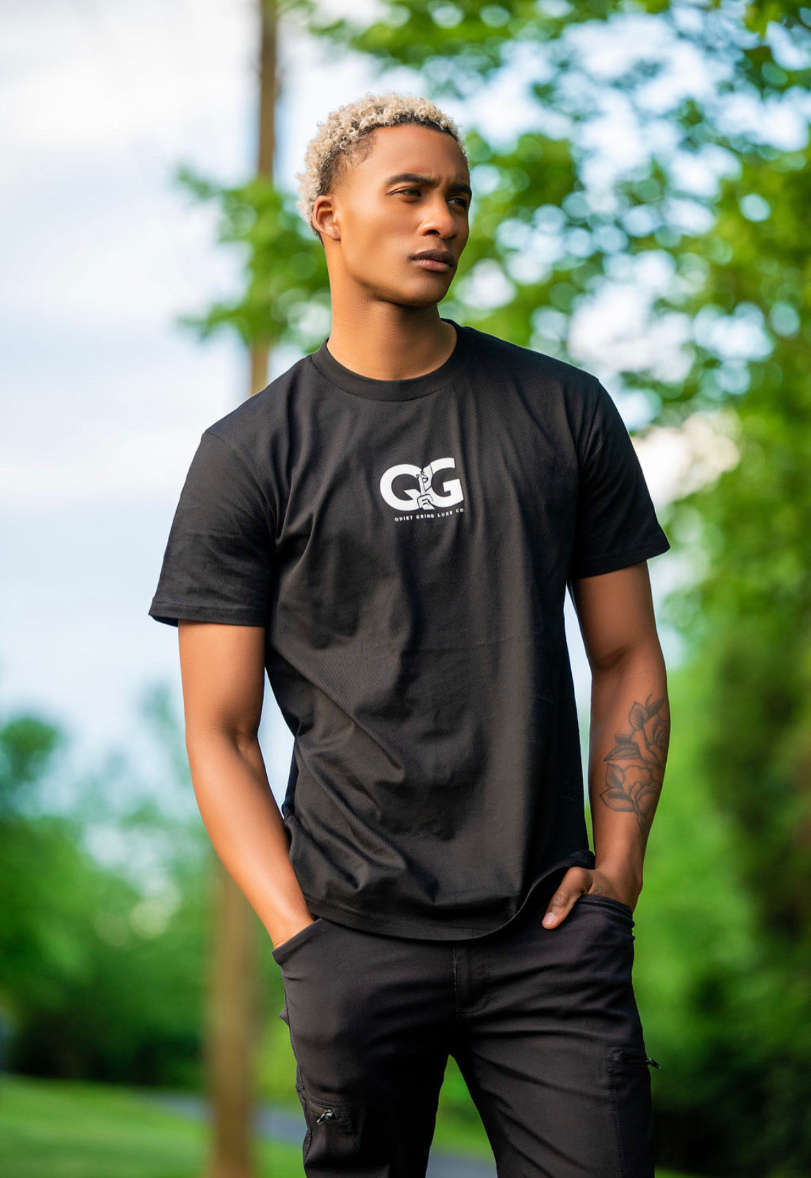 Black Signature Luxe Tee