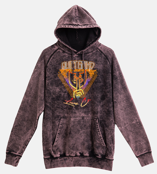 Charcoal Band Graphic Hoodie
