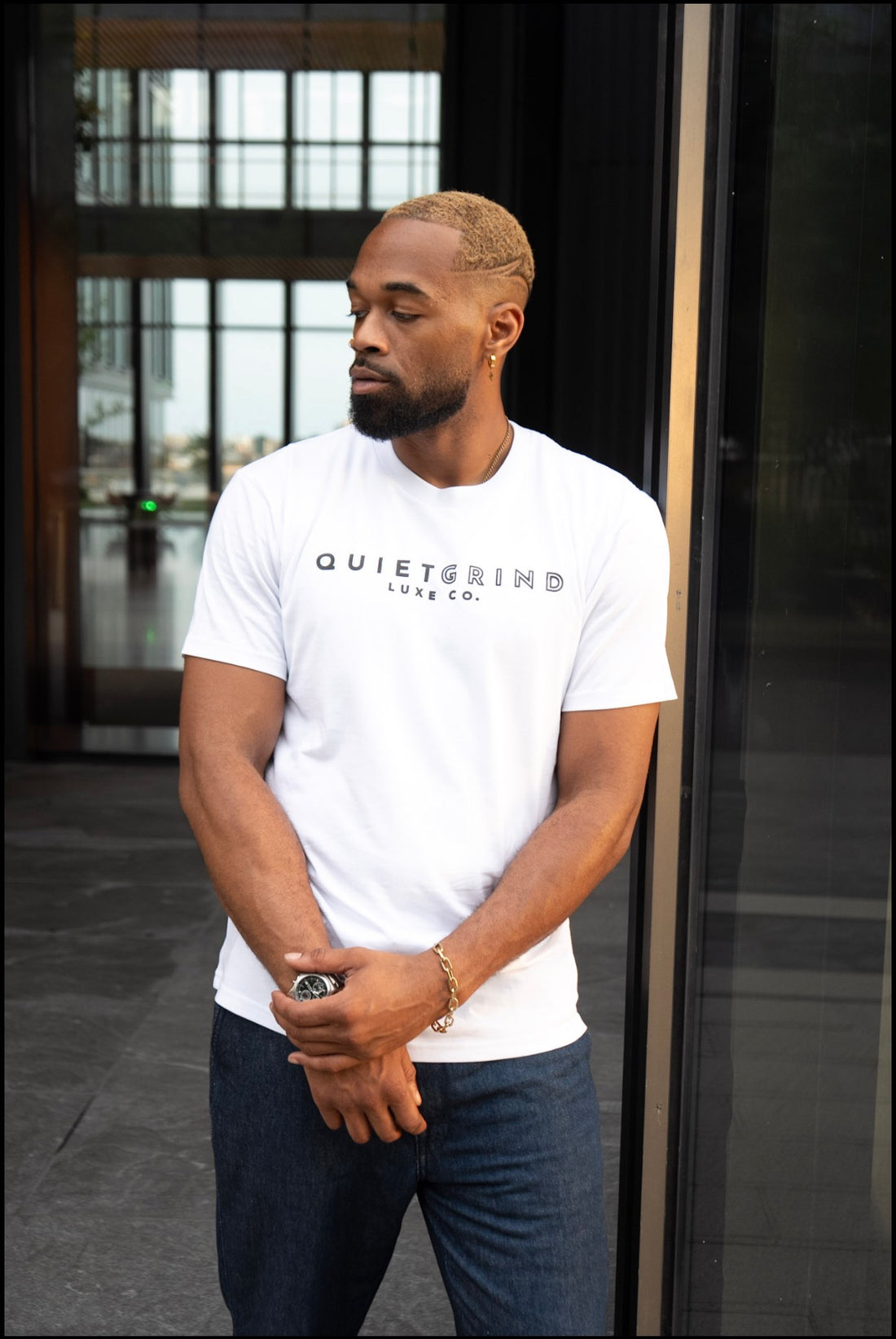 White Signature Luxe Tee