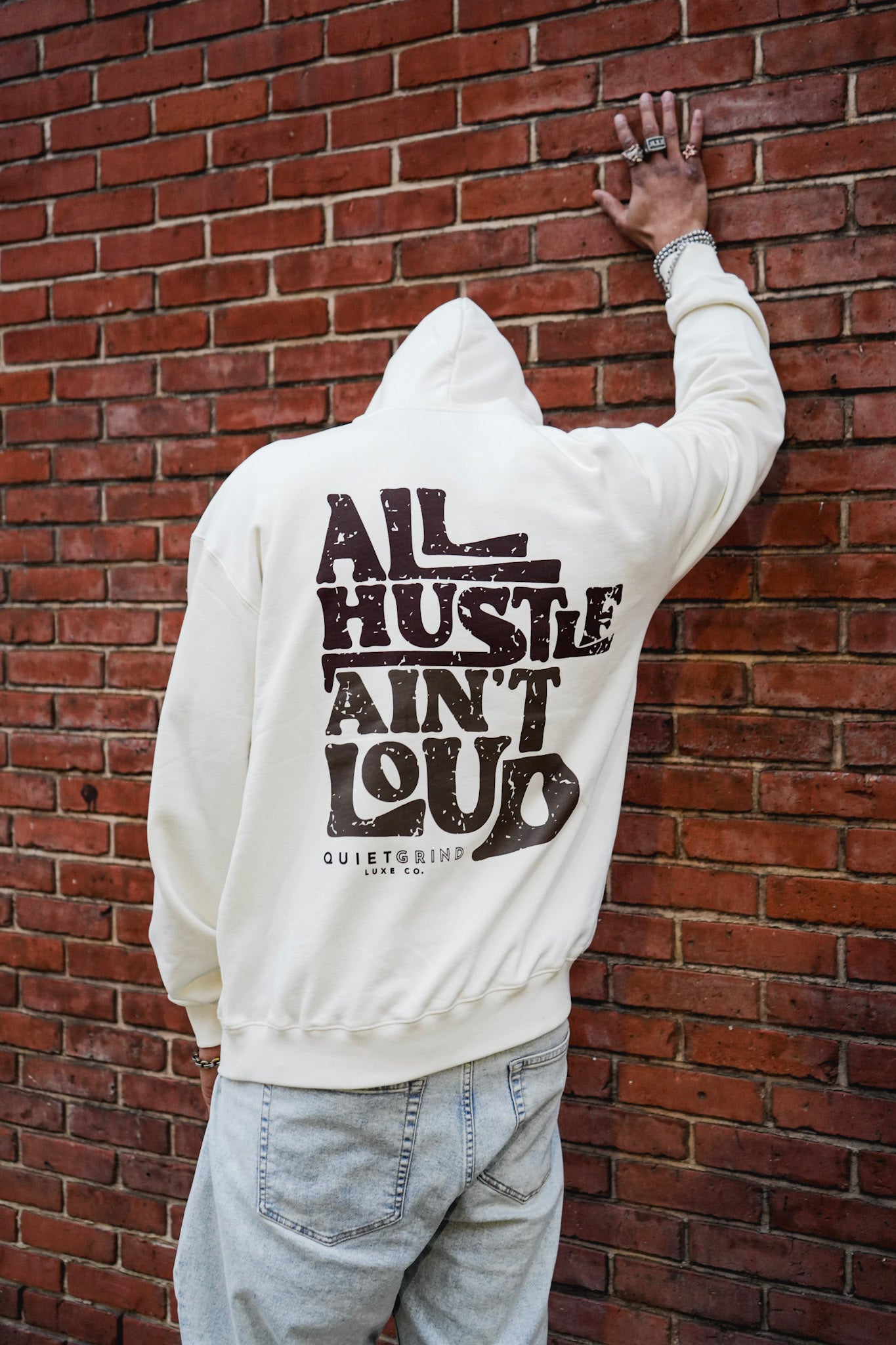 Cream AHAL Hoodie 2.0 – Quiet Grind Luxe Co.