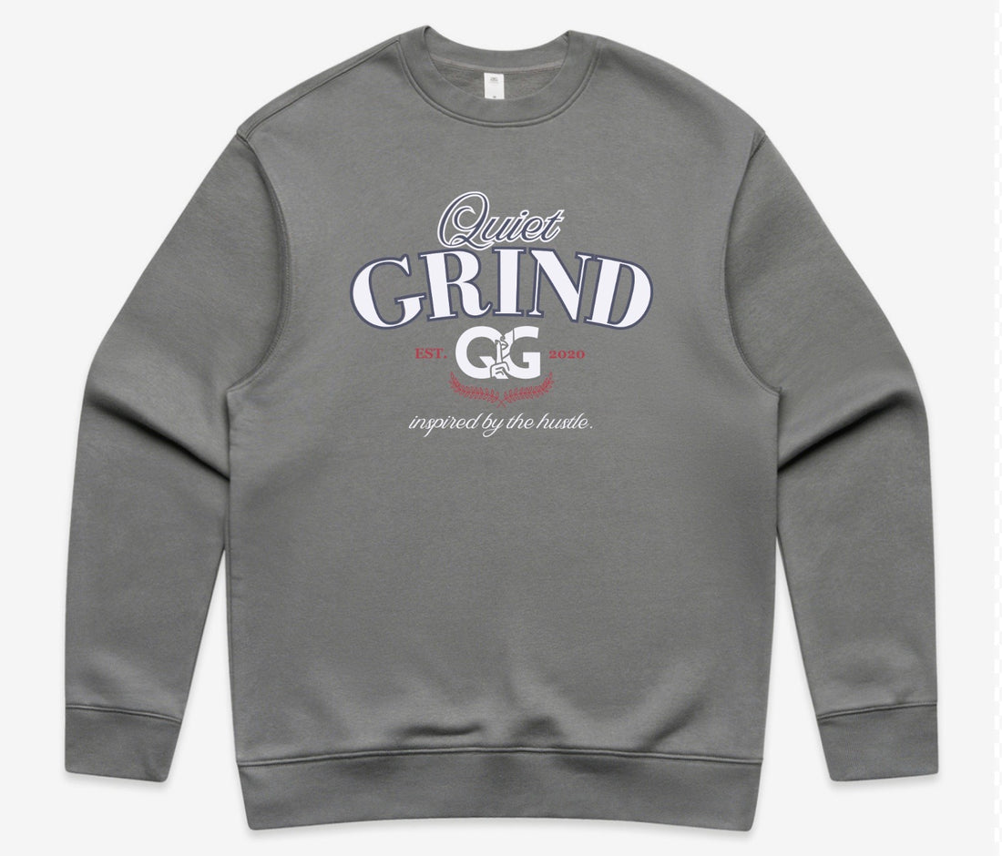 Ivy Crewneck in Cool Grey