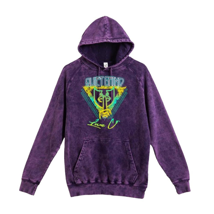 Violet Band Graphic Hoodie