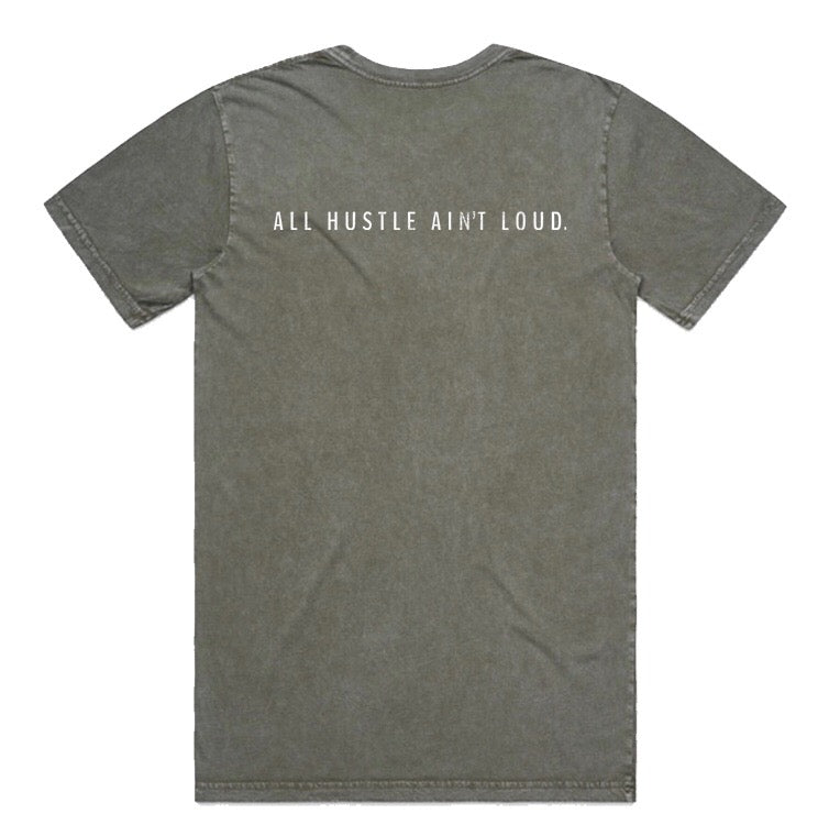 Olive Band Graphic Tee