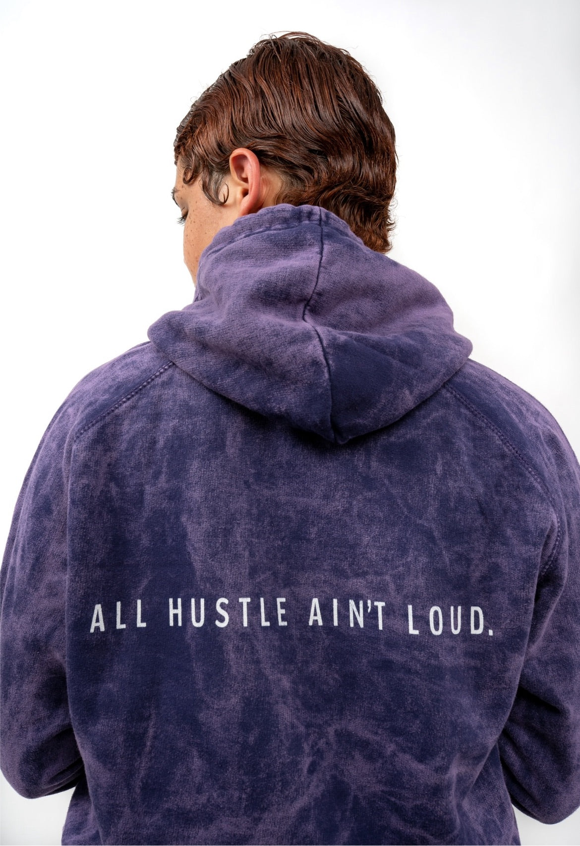 Violet Band Graphic Hoodie